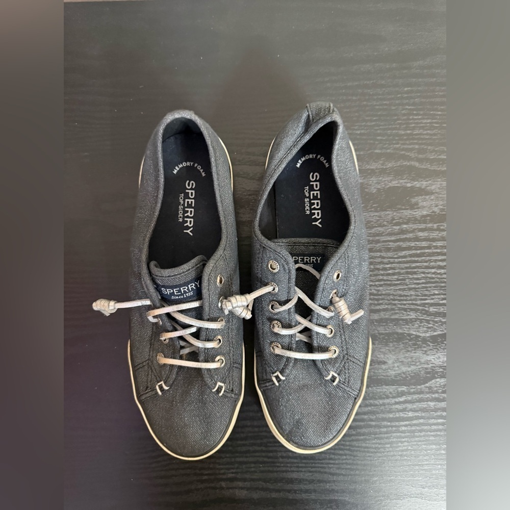 Sperry Top Sider Womens Vibe Sneaker Shoes Gray  Low Lace Up Low Size 8 - Picture 6 of 6